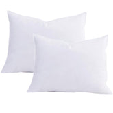 Huitich 5 star quality cotton pillows set of two soft white cotton pillows